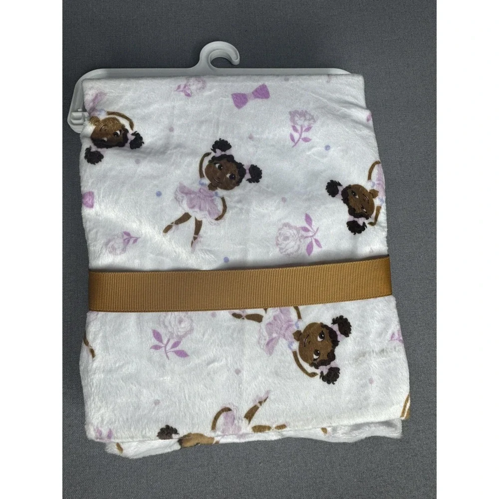 Little Muffincakes Pink Ballerina Changing Pad Cover - Standard Size 32